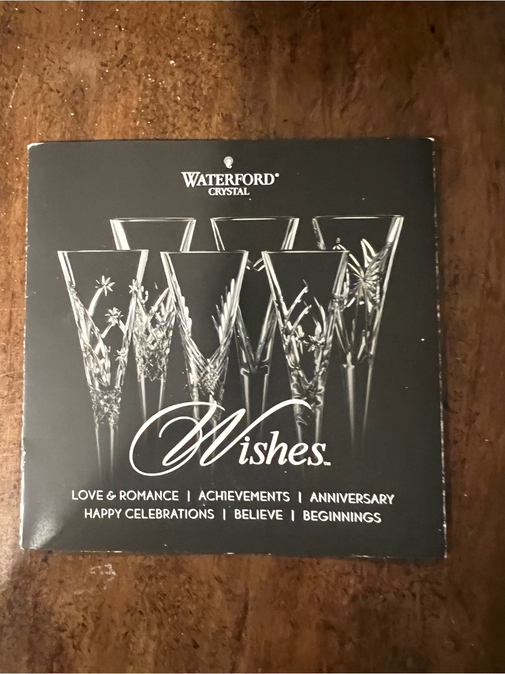 Waterford Crystal Champagne Flutes (2) in Presentation Box Never Used - Picture 10 of 11